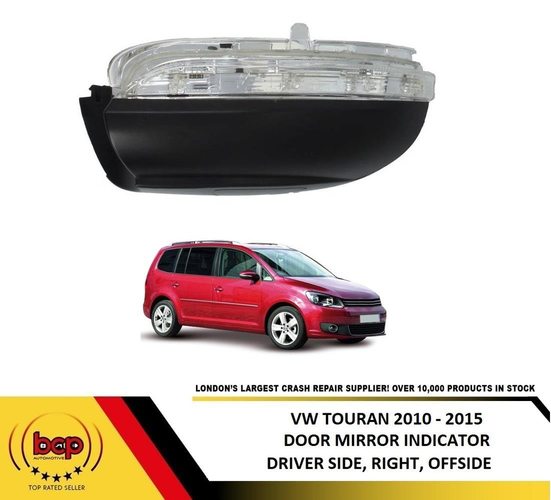 VW TOURAN 2011 - 2015 DOOR MIRROR INDICATOR LED RIGHT DRIVERS OFFSIDE