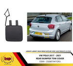 Load image into Gallery viewer, VW POLO 2017 - 2021 REAR BUMPER TOW EYE HOOK COVER PRIMED 2G6807441GRU
