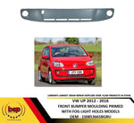 Load image into Gallery viewer, VW UP 2012 - 2016 FRONT BUMPER MOULDING PRIMED WITH FOG LIGHT HOLES MODELS ONLY
