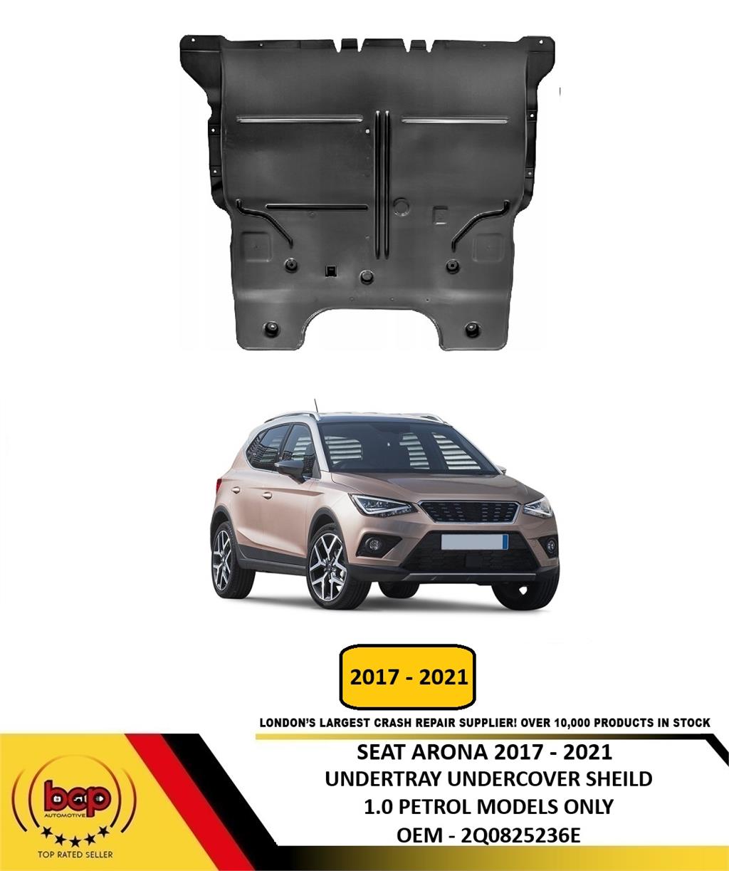 SEAT ARONA 2017-2021 FRONT ENGINE UNDERTRAY ENGINEGUARD PROTECTION PETROL MODELS