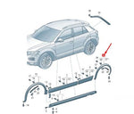 Load image into Gallery viewer, VW TROC TROC 2017 - 2022 REAR WHEEL ARCH TRIM MOULDING PASSENGER SIDE LEFT