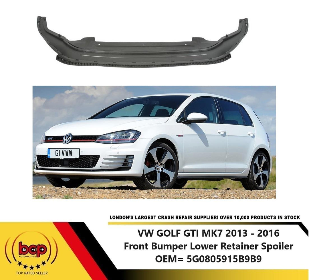 VW GOLF GTI MK7 2013 – 2017 FRONT BUMPER LOWER RETAINER SPOILER 5G0805915B9B9
