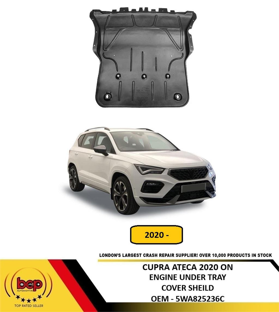 CUPRA ATECA 2020 ON ENGINE UNDERTRAY COVER GUARD SHEILD PROTECTION 5WA825236C