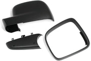 VW TRANSPORTER T5.1 2010-2015 DOOR MIRROR COVER TRIM FRAME 3 PIECE SET LEFT SIDE