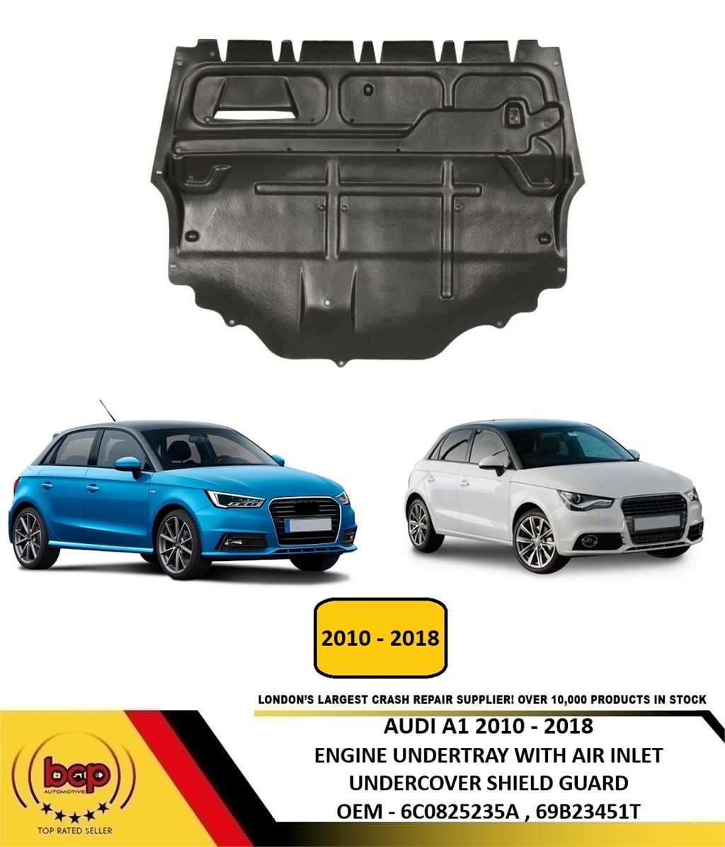 AUDI A1 2010 - 2018  FRONT ENGINE COVER UNDERTRAY  6R0825235E