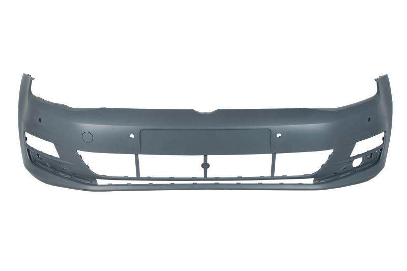 VW GOLF MK7 2012 - 2016 FRONT BUMPER PRIMED WITH PARKING SENSOR  NO WASHER JET