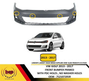 VW GOLF GTI GTD 2013 – 2017 FRONT BUMPER PRIMED WITH PARKING SENSOR HOLES