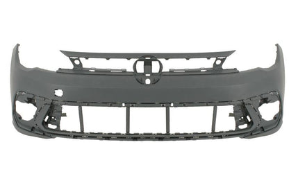 VW POLO 2021 ONWARDS FRONT BUMPER PRIMED NO PARKING SENSORS NOT R LINE MODELS