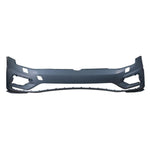 Load image into Gallery viewer, VW GOLF R MK7.5 2017 - 2020 FRONT BUMPER PRIMED WITH WASHER HOLES
