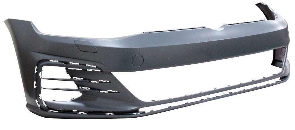 VW GOLF GTI GTD MK7.5 2017 - 2020 FRONT BUMPER WITH WASHER HOLE NO SENSOR HOLE