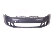 VW GOLF MK6 2009 - 2013 FRONT BUMPER PRIMED WITH 4 PARKING SENSOR & WASHER HOLE