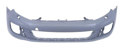 VW GOLF MK6 GTI GTD 2009-2012 FRONT BUMPER PRIMED WITH WASHER HOLES NO PDC HOLES