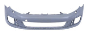 VW GOLF MK6 GTI GTD 2009-2012 FRONT BUMPER PRIMED WITH WASHER HOLES NO PDC HOLES