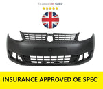 Load image into Gallery viewer, VW CADDY 2011 - 2015 FRONT BUMPER BLACK TEXTURE NO PARKING SENSORS NEW APPROVED
