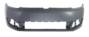 VW TOURAN 2011-2015 FRONT BUMPER PRIMED NO PARKING SENSORS OR WASHER HOLES