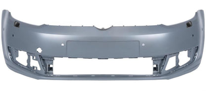 VW CADDY 2010 - 2015 FRONT BUMPER PRIMED WITH 6 PDC & WASHER HOLES NOT R - LINE