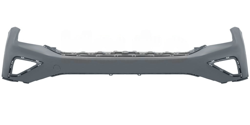 VW TIGUAN 2020 - 2024 FRONT BUMPER UPPER PRIMED NO SENSORS ELEGANCE & STYLE ONLY