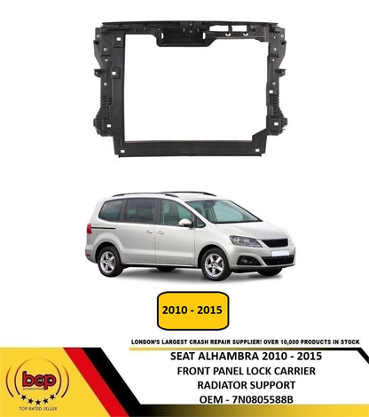 SEAT ALHAMBRA 2010 – 2015 FRONT PANEL LOCK CARRIER RADIATOR SUPPORT