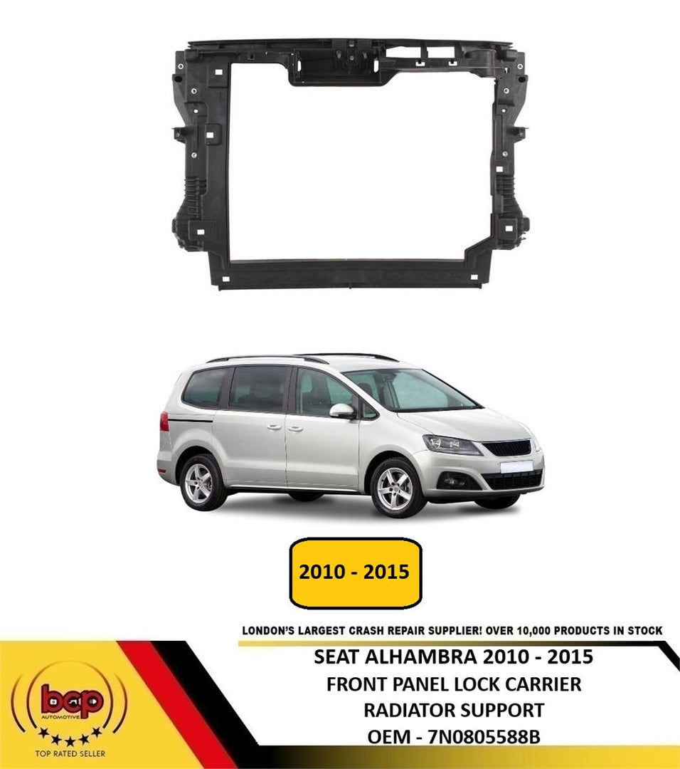 SEAT ALHAMBRA 2010 – 2015 FRONT PANEL LOCK CARRIER RADIATOR SUPPORT