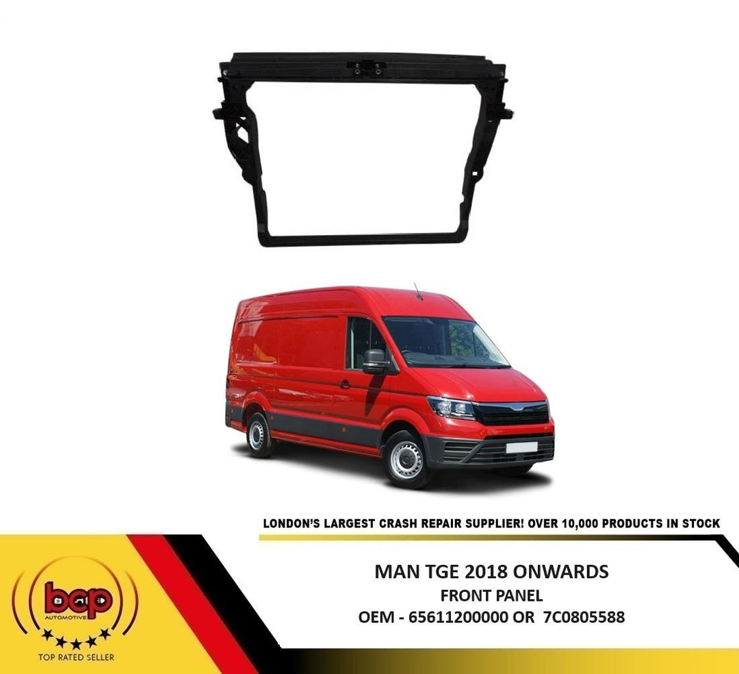 MAN TGE 2018 ONWARDS FRONT PANEL BONNET SLAM PANEL LOCK CARRIER RAD HOLDER