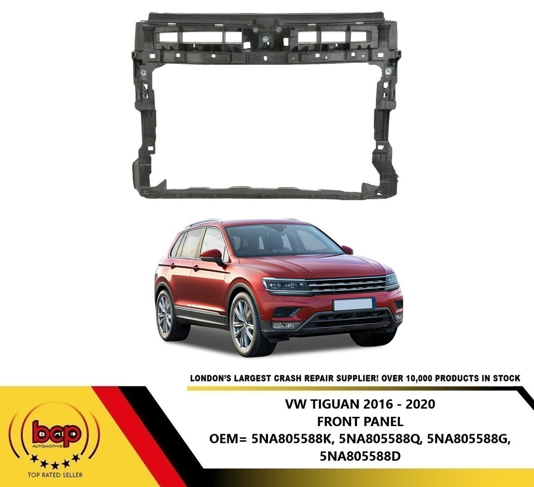 VW TIGUAN 2016 - 2020 FRONT PANEL SLAM RADIATOR HOLDER LOCK CARRIER