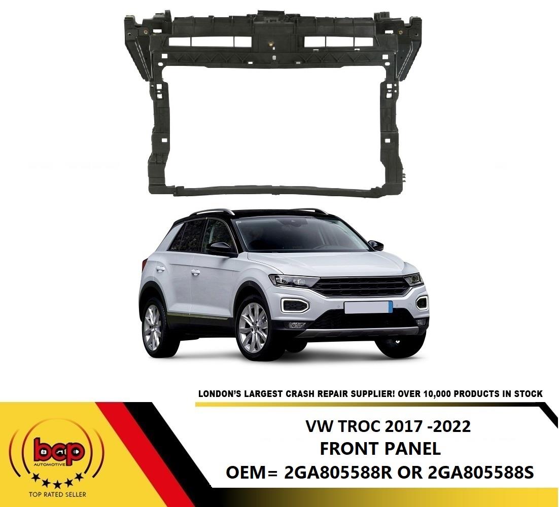 VW TROC 2017 - 2022 FRONT PANEL LOCK CARRIER SLAM PANEL RADIATOR HOLDER