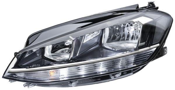 VW GOLF MK 7.5 2017 - 2019 HEADLIGHT LEFT PASSENGERS LED DRL HALOGEN LAMP FRONT
