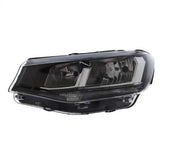 VW CADDY VAN 2021 ON HALOGEN HEADLIGHT ELECTRIC BLACK INNER PASSENGER SIDE LEFT