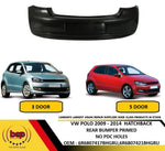 Load image into Gallery viewer, VOLKSWAGEN POLO 6R 2009 – 2014 REAR BUMPER PRIMED READY TO PAINT NO PDC HOLES
