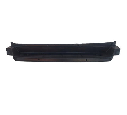 VW CRAFTER 2017 ON REAR BUMPER PLASTIC STEP COVER TEXTURED BLACK WITH PDC HOLES