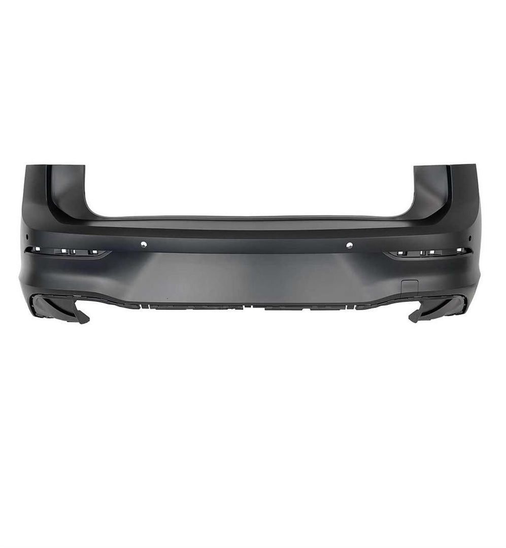 VW GOLF MK8 2024 ON REAR BUMPER PRIMED WITH 6 PARKINS SENSOR HOLES NOT GTI MODEL