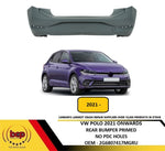 Load image into Gallery viewer, VW POLO 2021 - 2025 REAR BUMPER PRIMED WITHOUT PARKING SENSOR HOLES
