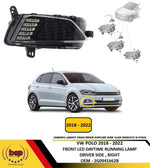 Load image into Gallery viewer, VW POLO 2018 - 2022 FRONT FOG LIGHT WITH LED DRL DRIVER SIDE RIGHT 2G0941662B