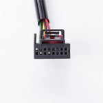 Load image into Gallery viewer, VW GOLF 2013 – 2020 DOOR MIRROR PRIMED ELECTRIC HEATED FOLDING PUDDLE LAMP LEFT
