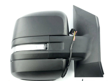 VW CRAFTER 2017 - 2024 DOOR WING MIRROR MANUAL RIGHT DRIVERS WITH INDICATOR
