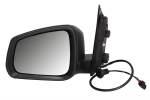 VW CADDY 2021 ON DOOR WING MIRROR ELECTRIC HEATED NO POWERFOLD BLACK PASSENGERS