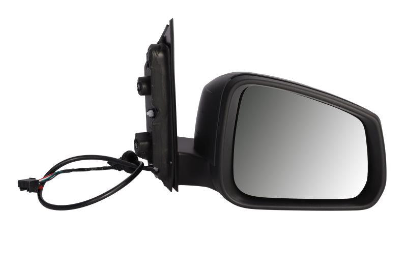 VW CADDY 2021 ON DOOR WING MIRROR ELECTRIC HEATED NO POWERFOLD BLACK DRIVER SIDE