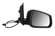 VW CADDY 2021 ON DOOR WING MIRROR ELECTRIC HEATED NO POWERFOLD BLACK DRIVER SIDE