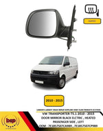 Load image into Gallery viewer, VW TRANSPORTER T5.1 2010 -2015 DOOR MIRROR ELECTRIC HEATED PASSENGER SIDE LEFT

