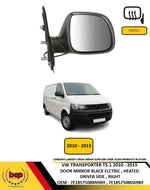 Load image into Gallery viewer, VW TRANSPORTER T5.1 2010 - 2015 DOOR MIRROR ELECTRIC HEATED RIGHT DRIVER SIDE
