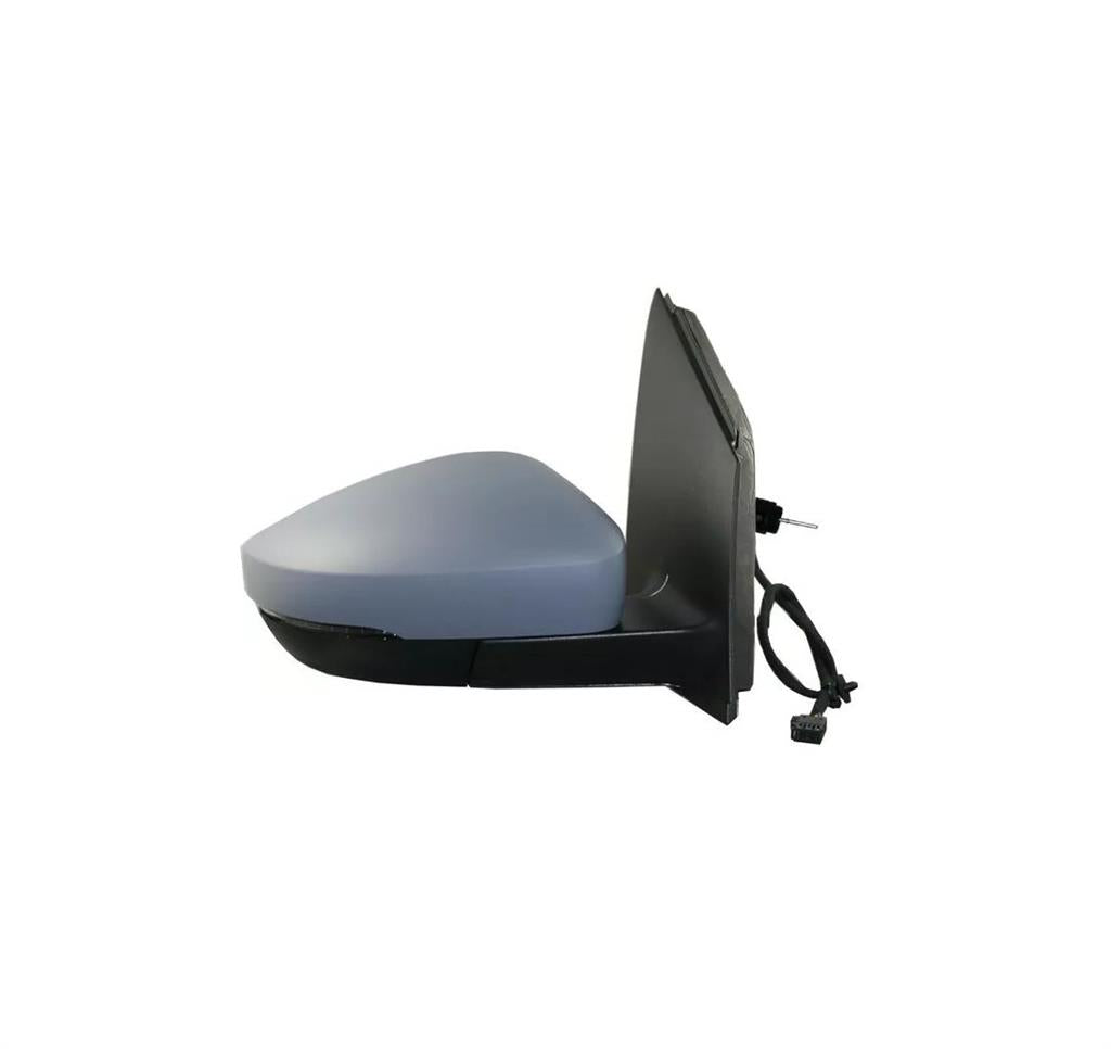 VW POLO 2014 - 2017 DOOR MIRROR PRIMED ELECTRIC HEATED DRIVER SIDE RIGHT NEW