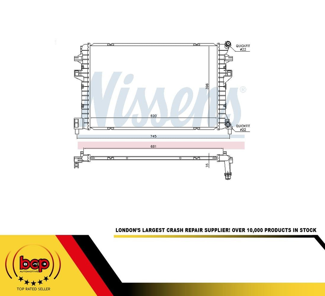 SKODA SUPERB OCTAVIA VW GOLF PASSAT SEAT LEON AUDI A3 INTERCOOLER AFTERCOOLER