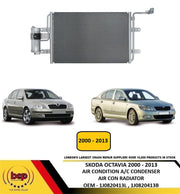 SKODA OCTAVIA 2000 -2013 AIR CONDITION CONDENSER AIR CON A/C RADIATOR 1J0820413L