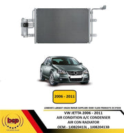 VW JETTA 2005 - 2010 AIR CONDITION CONDENSER AIR CON A/C RADIATOR 1J0820413N