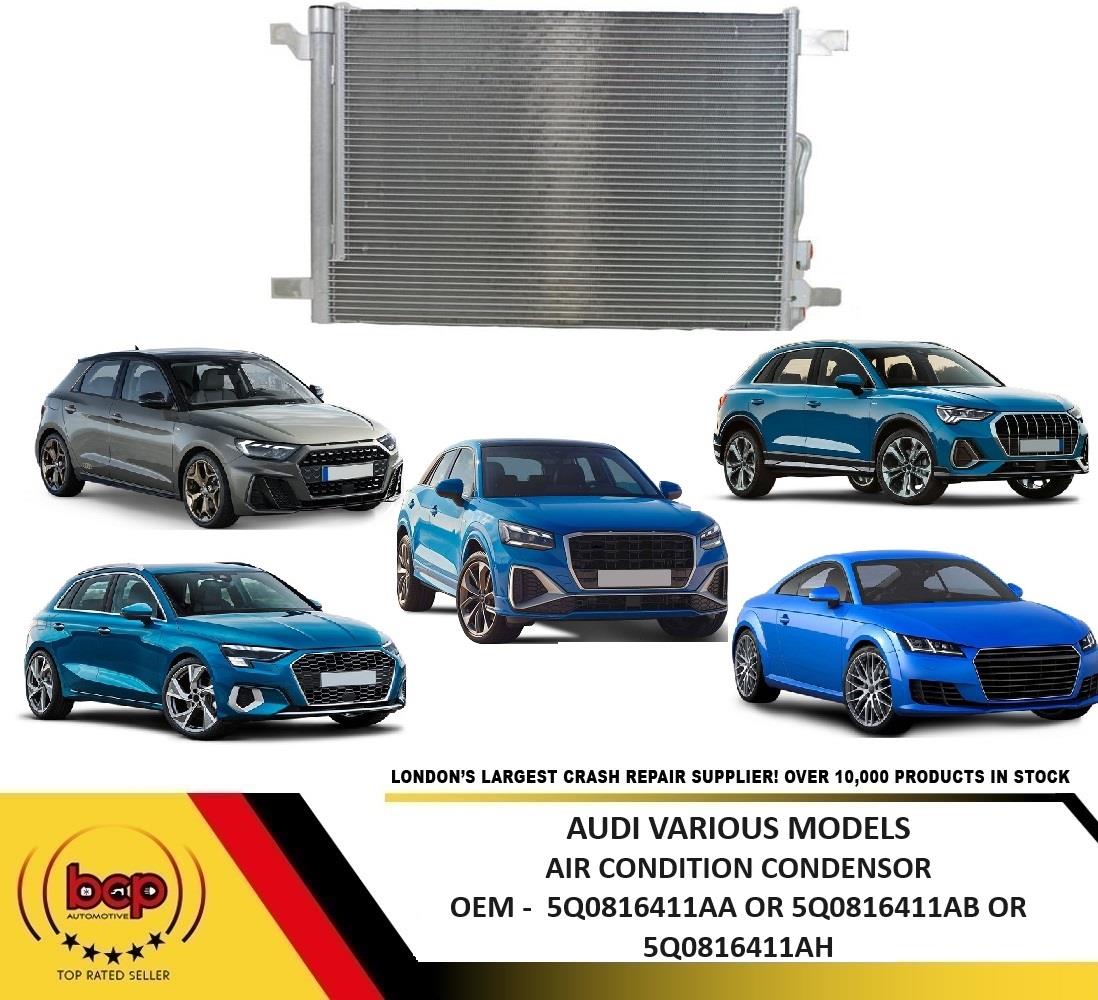 AUDI A1 A3 A4 A5 TT 2017 ON AIR CONDITION CONDENSOR AC RADIATOR WITH DRYER