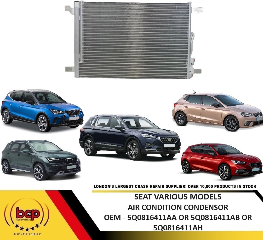 SEAT FABIA OCTAVIA KAMIQ KAROQ SUPERB 2017 ON AIR CONDITION CONDENSOR AC RAD