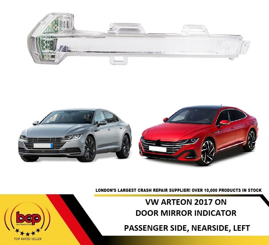 VW ARTEON 2017 ON DOOR MIRROR INDICATOR REPEATER LIGHT FLASHER LEFT PASSENGERS
