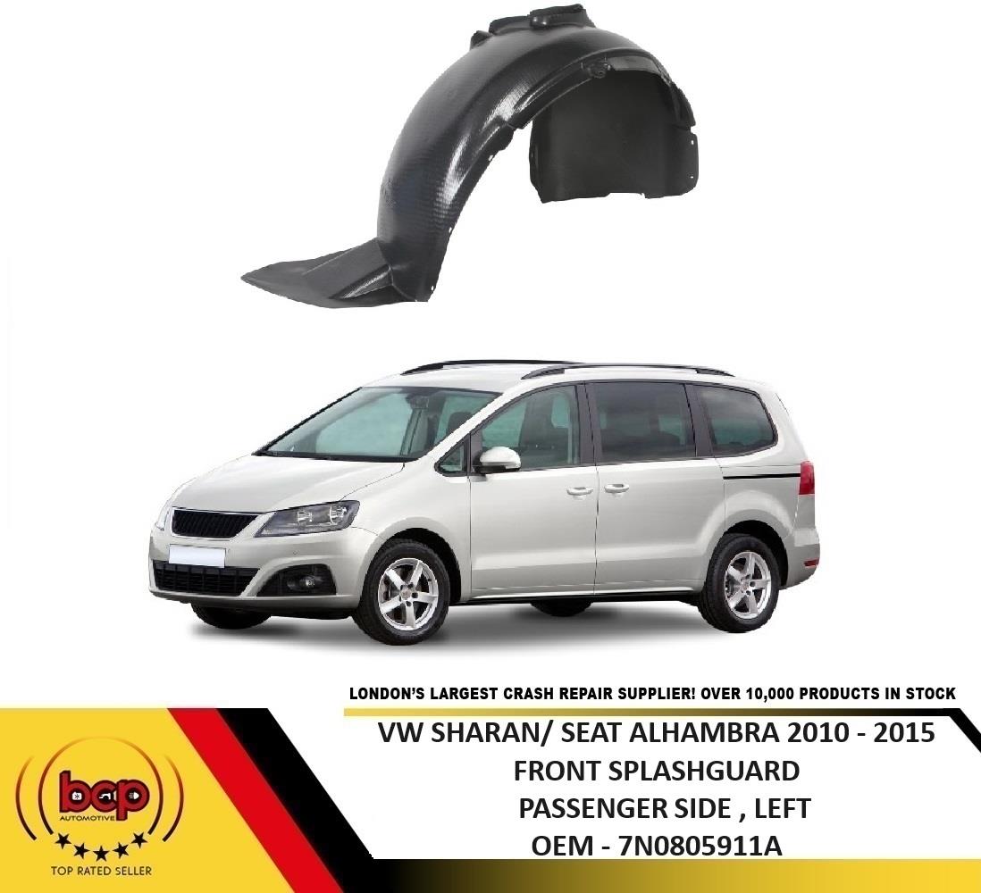 SEAT ALHAMBRA 2010-2015 FRONT WING SPLASHGUARD WHEEL ARCH LINER INNER PASSENGER