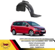 SEAT ALHAMBRA 2015-2020 FRONT WING SPLASHGUARD WHEEL ARCH LINER  DRIVER RIGHT