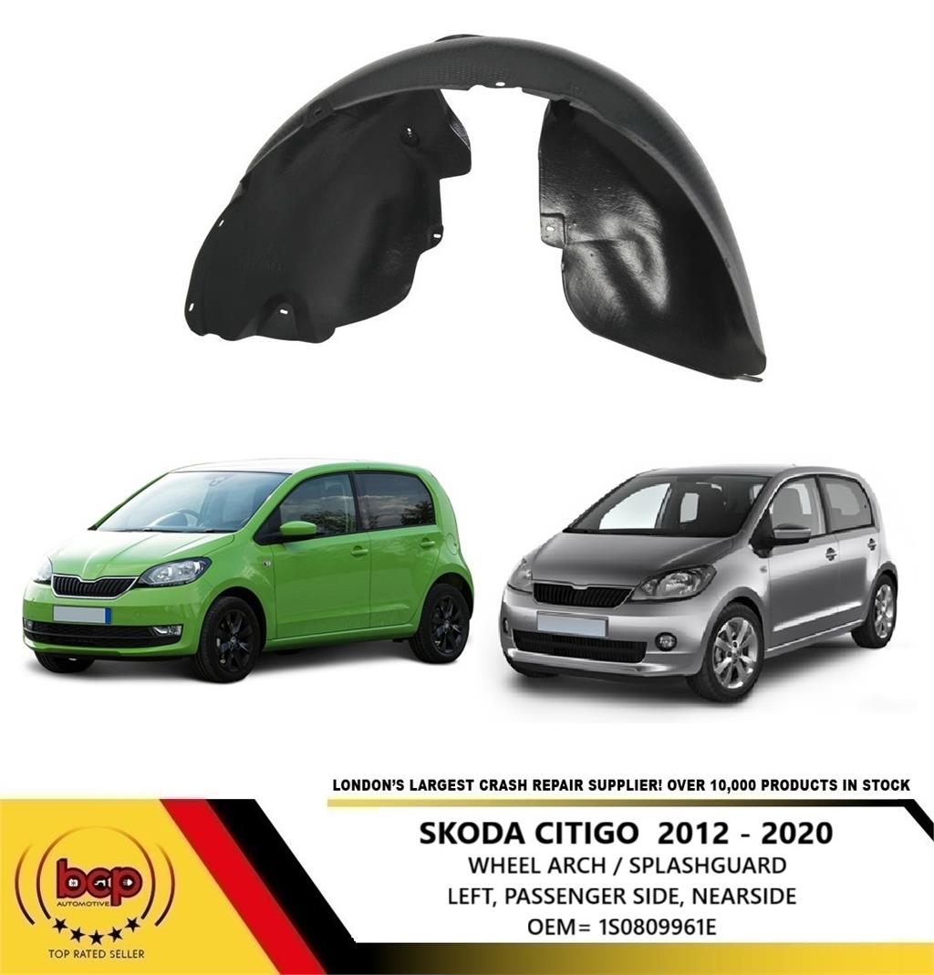 SKODA CITIGO 2012 - 2019 SPLASHGAURD ARCHLINER INNER WING TRIM PASSENGER LEFT